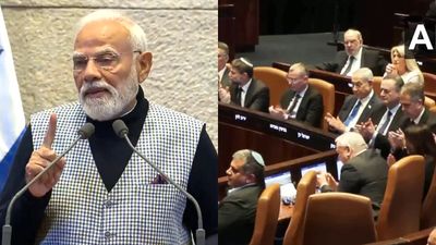 இஸ்ரேலுடன் நிற்கிறோம்.. பயங்கரவாதிகளுக்கு மோடி தந்த வார்னிங்! ஜெருசலேம் நாடாளுமன்றத்தில் முழக்கம்