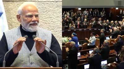 PM Modi Israel Visit: மோடியால் அதிர்ந்த இஸ்ரேல் நாடாளுமன்றம்.. நெதன்யாகுவின் எம்பிக்கள் செய்த பெரிய சம்பவம்!  