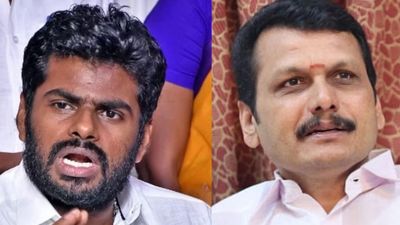 செந்தில் பாலாஜி பதட்டமாக இருக்கிறார்..  கரூரில் ஈரோடு பாணியில் நடக்கும் சம்பவம்.. அண்ணாமலை பேட்டி