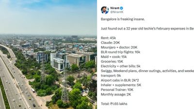 பெங்களுரில் பிப்ரவரி மாதம் சம்பளம் 1.65 லட்சம்.. கடைசியில் பூஜ்ஜியம் .. வாயடைக்க வைத்த புள்ளி விவர