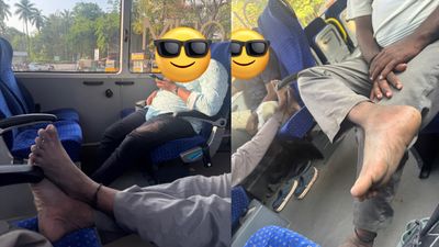 சென்னை தங்க பஸ்சில் நடந்த சம்பவம்.. கொஞ்சம் பொறுப்போட நடங்க! பயணிகளுக்கு நெட்டிசன்கள் அட்வைஸ்