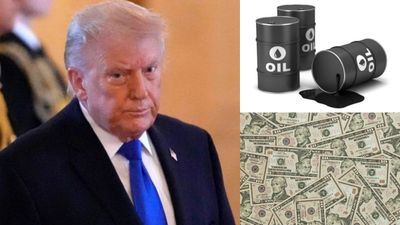 கச்சா எண்ணெய் தோண்டிய படுகுழி..  காலில் கோடாரியை போட்ட டிரம்ப்.. அமெரிக்க டாலர் சாம்ராஜ்ஜியம் ஓவர்! 