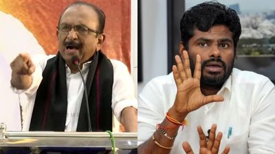 எப்படி இருந்த வைகோ இப்படி ஆகிவிட்டாரே! கஷ்டப்பட்டு சிரிக்கிறார்! அண்ணாமலை உருக்கம்!