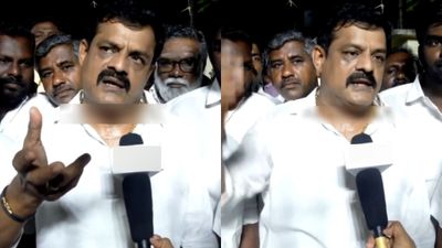 நடிகர் போஸ் வெங்கட் சர்ச்சை.. அறந்தாங்கி தொகுதியில் சீட் கேட்டு காங்கிரஸை நாயுடன் ஒப்பிட்டு பேச்சு 