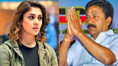 நயன்தாரா பெயரை தவறாக சொல்லிவிட்டேன்.. எந்த உள்நோக்கமும் இல்லை.. வருத்தம் தெரிவித்த சிவி சண்முகம்!