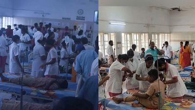 சாம்பாரில் பல்லி.. கோவை பள்ளியில் மதிய உணவு சாப்பிட்ட 44 மாணவ, மாணவிகள் மருத்துவமனையில் அனுமதி