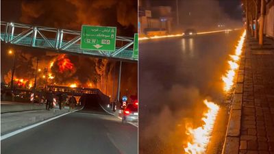 கெமிக்கல் மழை+ நதியாக ஓடிய நெருப்பு.. பயங்கரமான ஆயுதத்தை கையில் எடுத்த இஸ்ரேல்.. அதிரும் ஈரான்!