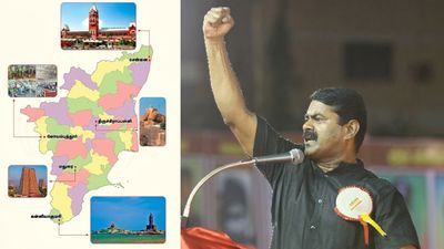 தமிழகத்துக்கு 5 தலைநகர்.. சென்னை – திருச்சி - கோவை - மதுரை -குமரிக்கு இடம் - நாம் தமிழர் அறிவிப்பு