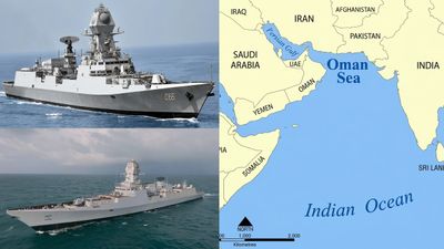 ரேடாரில் சிக்காது.. ஈரான் அருகே ராட்சச போர்க்கப்பலை இறக்கிய இந்தியா! அமெரிக்காவுக்கு பதிலடியா?