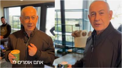 ஏஐ வடிவில் காஃபி ஷாப்பில் தோன்றிய நெதன்யாகு.. வீடியோ பாருங்க.. எல்லாம் புரியும்!