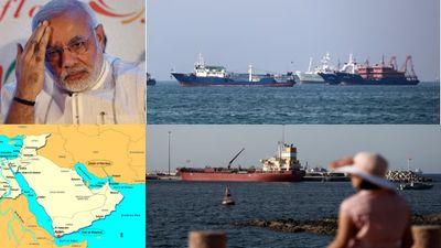 மிரட்டிய ஈரான்.. கடலில் தவிக்கும் 36 இந்திய கப்பல்கள்.. மத்திய அரசுக்கு பெரும் தலைவலி