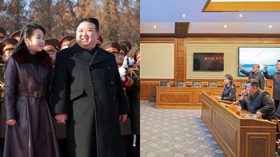 மகளுடன் வந்த வட கொரியா அதிபர் கிம் ஜான் உன்..  ‘சோ ஹியோன்' கப்பலில்.. பெரிய சம்பவம்