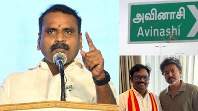 அப்பா அவுட்.. மகன் இன்.. அவிநாசியில் பாஜக முருகனுக்கு எதிராக தவெக ஸ்கெட்ச்