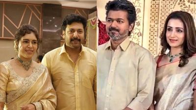 டைவர்ஸ் ஆகாத ஆணோடு ஒரே கலரில் டிரஸ் அணிந்து சென்றால்.. விளாசிய ஆர்த்தி ரவி! அடுத்த பஞ்சாயத்து