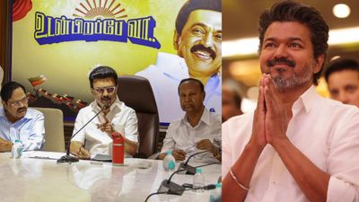 45% வாக்கு உறுதி.. திமுகவின் பரபர இன்டர்னல் சர்வே.. அடித்து மேலே வரும் தவெக விஜய்.. ரகசிய ரிப்போர்ட்