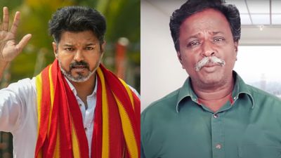 விஜய், கௌதம புத்தர்.. குடும்பத்தை விட்டுட்டு வந்துட்டாரு! மெர்சல் நினைப்பு! வெளுத்த ப்ளூ சட்டை மாறன்