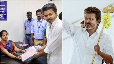 கல்லூரியில் இருந்து டிராப் அவுட்.. 10, 12th தேர்வை தனித்தேர்வராக எழுதிய விஜய்.. வேட்புமனுவில் தகவல்