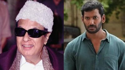 எம்ஜிஆர் பற்றி பிரபல நடிகர் பேசிய ‘அந்த’ வார்த்தை.. கோபத்துடன் விஷால் ஆதங்கமான பதிவு