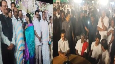 செல்வப்பெருந்தகை மகள் நிச்சயதார்த்த விழாவில் ஸ்டாலின்.. காங்கிரஸ் மூத்த தலைவர்கள் ஆப்சென்ட்