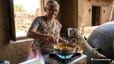 ஊருக்குள் ஒருவர் வீட்டிலும் கேஸ் சிலிண்டர் இல்லை.. சுட சுட பசி தீர்க்கும் பயோ கேஸ்! அசத்தும் கிராமம்