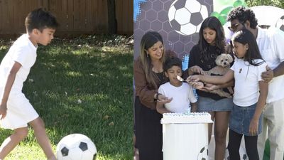 அஜித் மகனுக்கு போட்டியாக வரும் நடிகை ரம்பாவின் மகன்.. என்னம்மா அசத்துறாரு! கில்லாடி தான்