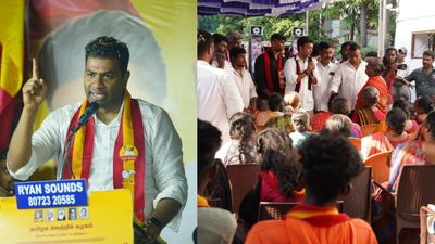 ஆதவ் அர்ஜூனா மீது அதிருப்தி.. திமுக வேட்பாளர் கார்த்திக் மோகன் முன்னிலையில் கட்சி மாறிய தவெகவினர்!