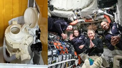 நிலவுக்கு செல்லும் Artemis II விண்கலத்தின் டாய்லெட்டில் திடீரென வந்த மர்ம வாடை! என்ன நடந்தது?