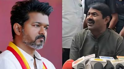 நாதக கூட்டத்தில் ஒலித்த டிவிகே கோஷம்.. டீயாட விக்கிறாய்? டென்ஷனில் கத்திய  சீமான்! பிரசாரத்தில் பரபரப்பு