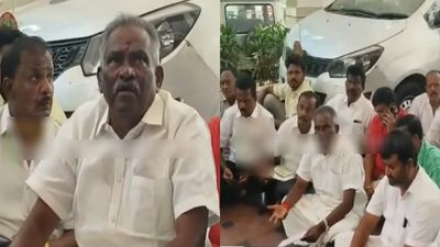 செந்தில் பாலாஜி தொகுதியில் தேர்தலை ரத்து பண்ணுங்க! அதிமுக வேட்பாளர் தர்ணா.. கோவை தெற்கில் பரபரப்பு 