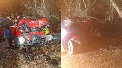 Accident: திருவண்ணாமலையில் காரை ஓட்டிய போது கண் அசந்த மோனீஷ்குமார்! பெண் உள்பட இருவர் பலி!