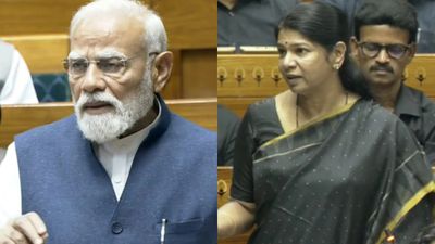 “அந்த காளியும் கருப்புதான்” - லோக்சபாவில் மோடிக்கு பதிலடி கொடுத்த கனிமொழி! 