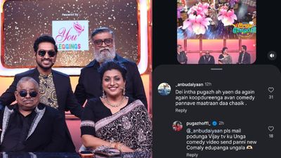 குக் வித் கோமாளி 7 தொடங்கும் முன்பே பஞ்சாயத்து.. புகழ் பற்றி நெட்டிசன் போட்ட கமெண்டுக்கு வந்து விழுந்து அடி! 