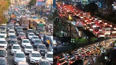 சென்னைக்குள் என்ட்ரி ஆக முடியவில்லை.. ஜிஎஸ்டி சாலையில் கடும் ‘டிராபிக்’.. 2 கிமீ நிற்கும் வாகனங்கள்