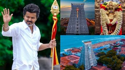 இரவோடு இரவாக மதுரை செல்லும் விஜய்? நாளை திருச்செந்தூர் முருகன் கோயிலில் சாமி தரிசனம் செய்ய திட்டம்?