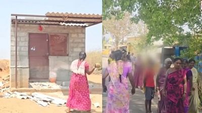 தர்மபுரியில் சட்டவிரோத மது விற்பனை.. கடைகளை நொறுக்கிய பெண்கள்.. உரிமையாளர் தலைதெறிக்க ஓட்டம்
