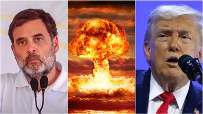 “அணு ஆயுதங்களின் பயன்பாட்டை.. நியாயப்படுத்த முடியாது!” டிரம்ப் பேச்சுக்கு ராகுல் காந்தி கண்டனம்