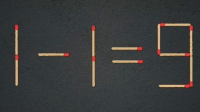 2 வத்திக்குச்சியை மட்டுமே நகர்த்தி தவறான equation-ஐ சரி செய்யுங்கள் பார்க்கலாம்! 17 வினாடிகள் டைம்!
