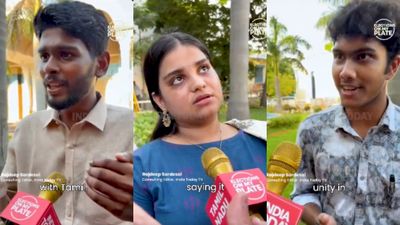 “Want Unity in Diversity, not uniformity”.. இந்தி திணிப்பை எதிர்த்த மாணவர்கள் - ஆடிப்போன நெறியாளர்!