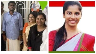 சிங்காநல்லூர் காங்கிரஸ் வேட்பாளர் ஶ்ரீநிதி அண்ணாமலை ஆதரவாளராமே.. போராட்டத்தில் குதித்த கதர்கள்