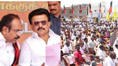 தங்கம் தென்னரசுவை எதிர்க்க எதிர்க்கட்சியினர் தயக்கம்! ஸ்டாலின் புகழாரம்