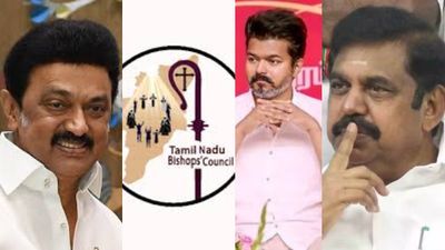 விஜயின் தவெக சரியில்லை... தமிழ்நாடு பிஷப் கவுன்சில் திமுக கூட்டணிக்கு ஆதரவு.. அதிமுக மீது ‘அட்டாக்'