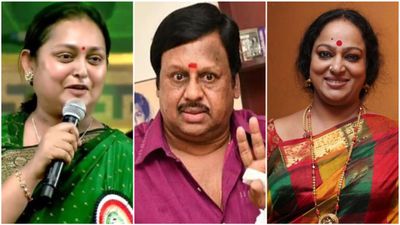 கணவர் தவெக; மனைவி திமுக.. ராமராஜன் முதல் விந்தியா வரை.. சூடு பிடித்த பிரச்சாரம்