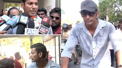 அரசியல்வாதிகள் சரியாக செயல்பட்டால்.. நடிகர்கள் நடிகர்களாகவே இருப்போம்.. நடிகர் விஷால் கொடுத்த பதில்! 