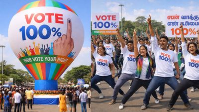 ராட்சத பலூன்கள்.. ஃபிளாஷ் மாப்கள்.. தேர்தலுக்கு சென்னை எப்படி ரெடியாகிறது தெரியுமா?