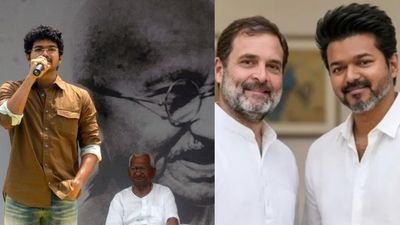 காங்கிரஸ்க்கு எதிரான அன்னா ஹசாரே போராட்டத்தில் பங்கேற்று விட்டு இப்போ கூட்டணி.. விஜய் மீது எழும் விமர்சனம்