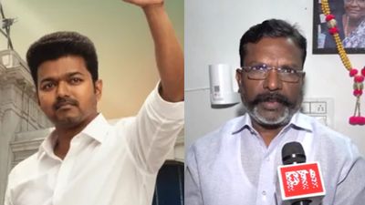 தமிழக மக்கள் விஜய்க்கு தான் ஆட்சி அமைக்கும் வாய்ப்பை வழங்கியிருக்கிறார்கள்.. திருமாவளவன் பரபர பேச்சு