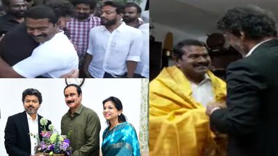 அரசியல் நாகரீகம்.. சீமானை வீட்டிற்கே சென்று சந்தித்த முதல்வர் விஜய்! நெகிழ்ந்த தம்பிகள்