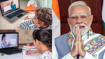 Online Class: பள்ளிகள் ஆன்லைன் கிளாஸ் நடத்துவதை பரிசீலிக்க வேண்டும்.. பிரதமர் மோடி மீண்டும் அறிவுரை.. என்ன காரணம்?
