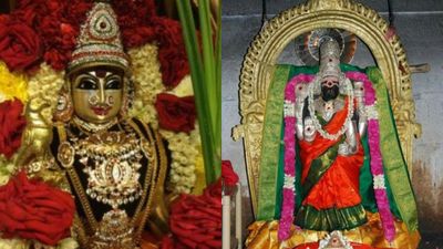 அபிராமி அந்தாதி பாடல் வரிகள் | 100 பாடல்களின் ஆன்மிகப் பயன்கள் மற்றும் சிறப்புகள்