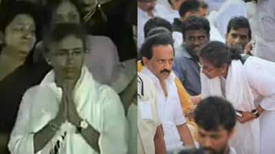 P.Amudha: கருணாநிதி இறுதிச் சடங்கில் கடைசி பிடி மண் போட்ட பெண் ஐஏஎஸ்! யார் இந்த 